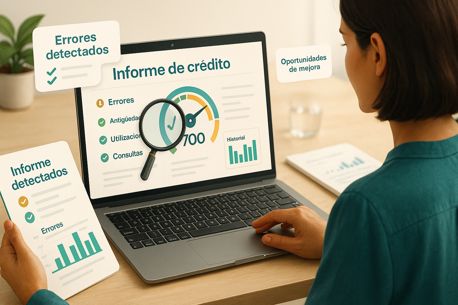 Diagnóstico de tu informe de crédito